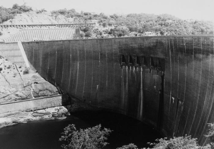 The finished Kariba Dam