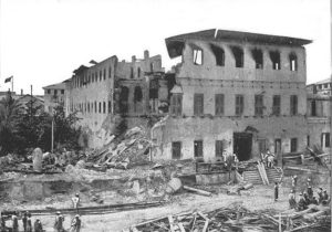 Destroyed sultans palace