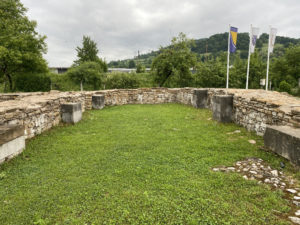 Ruins of the burial church of Tvrtko I