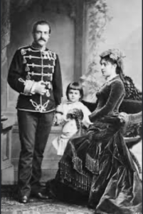 King Milan, Prince Aleksander, Queen Natalja
