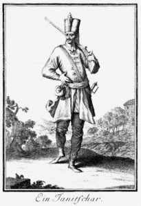 A Janissary musketeer